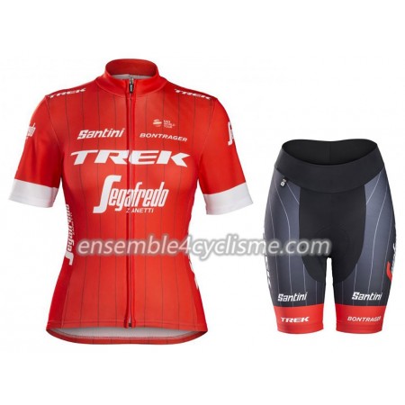 Tenue Maillot + Cuissard 2018 Trek-Segafredo Femme N001